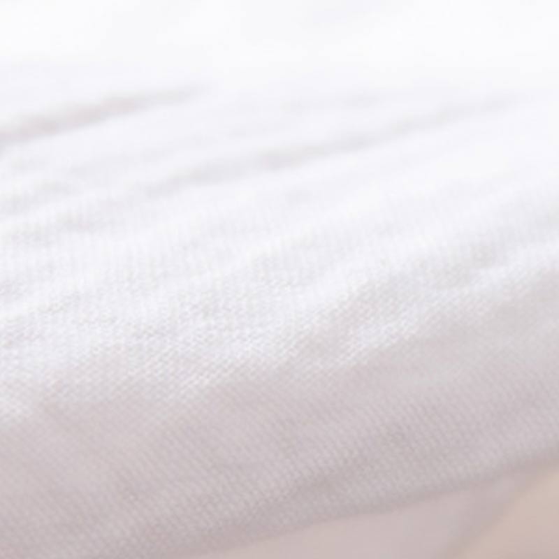 Peignoir doux à manches longues et col en V avec poches Ownkoti