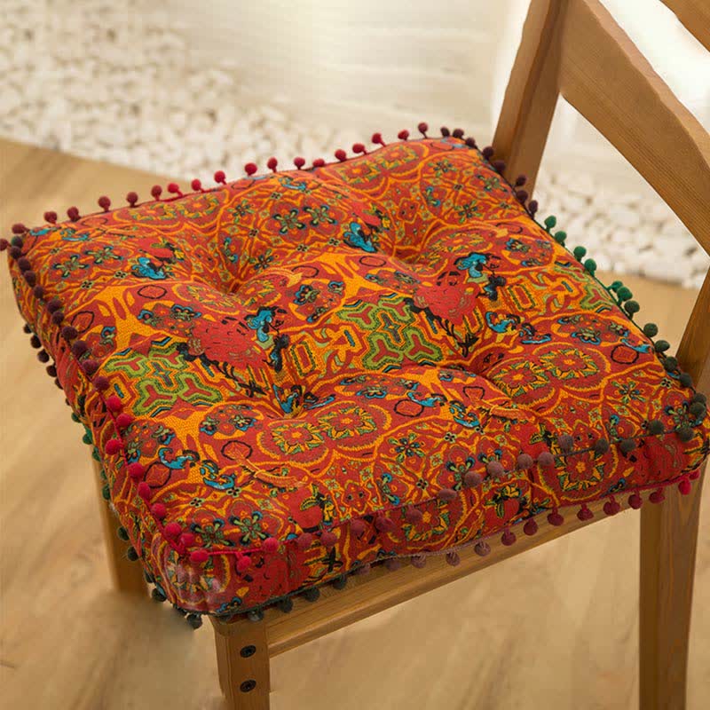 Coussins de chaise de style bohème