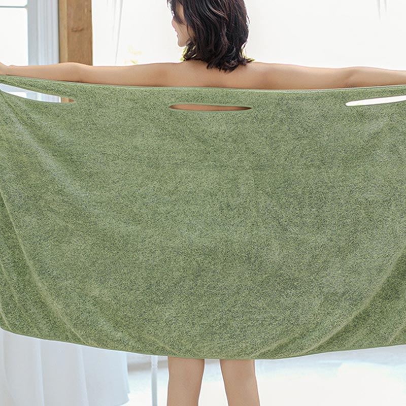 Serviette de bain portable Ownkoti pour femme