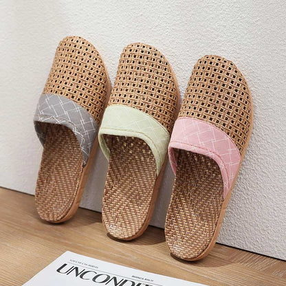 Chaussons plats modernes, creusés et antidérapants
