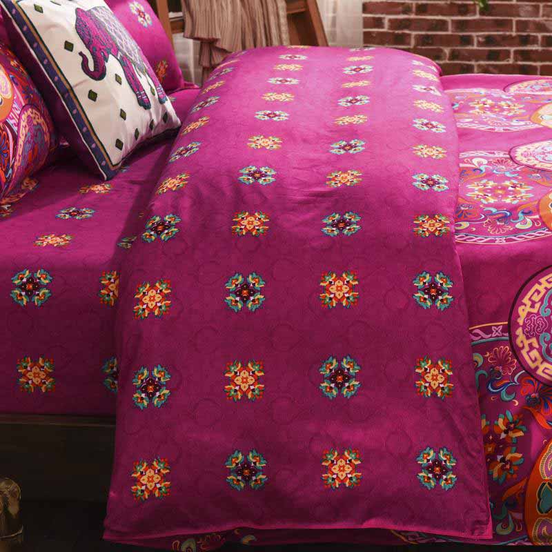 Housse de couette et taie d'oreiller « Juwel Flower »