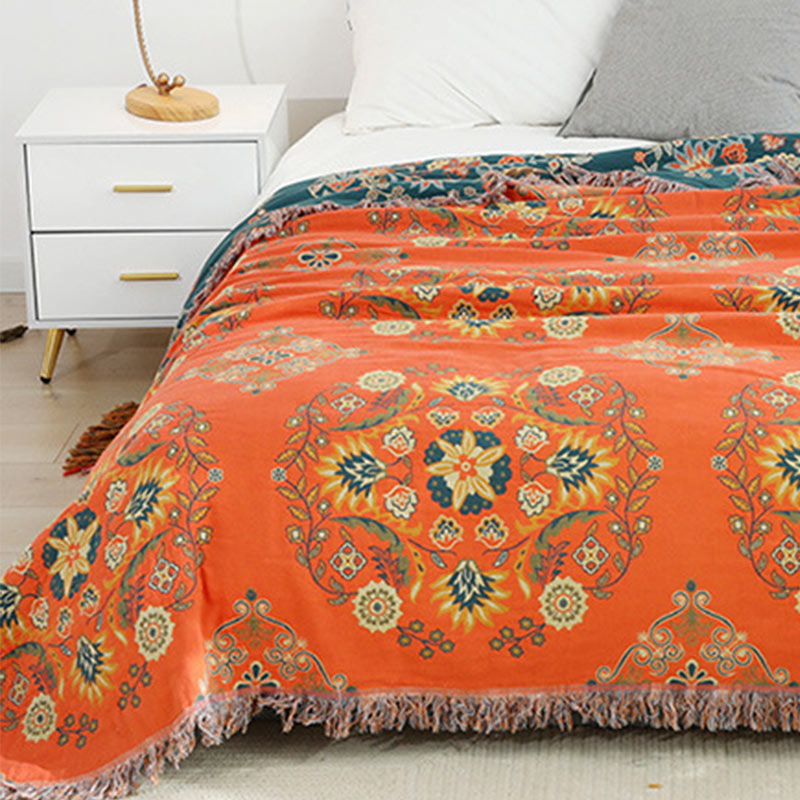 Couette réversible à motif floral Ownkoti pour loisirs