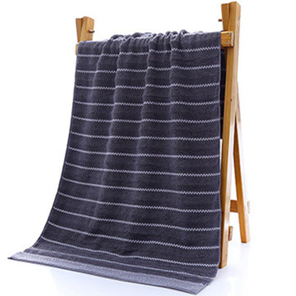 Ensemble de serviettes de bain rayées Ownkoti