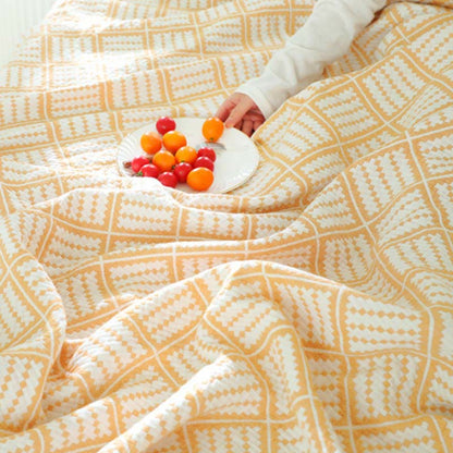 Couette à trois couches Ownkoti Plaid en pur coton - image 11