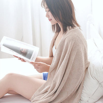 Serviette de bain couleur pure Ownkoti