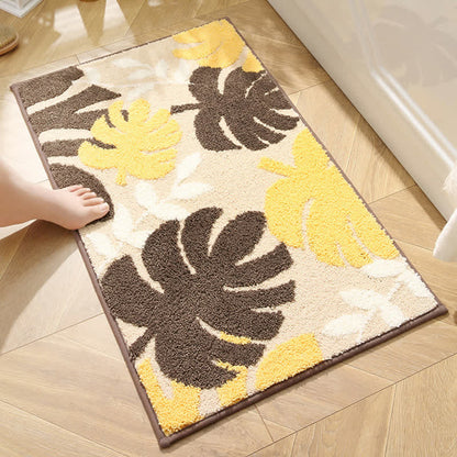 Tapis d'entrée doux et antidérapant Ownkoti Palm