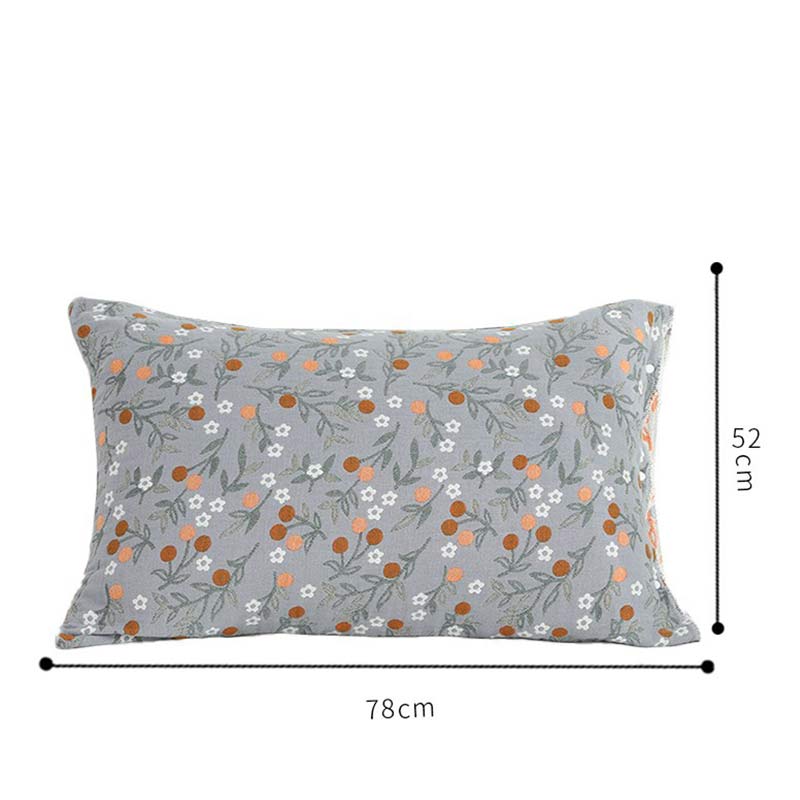 Taies d'oreiller à motif floral Country Ownkoti (lot de 2)
