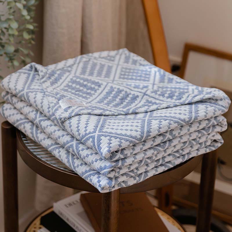 Couette à trois couches Ownkoti Plaid en pur coton - image 7