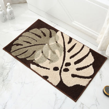 Tapis d'entrée doux et antidérapant Ownkoti Palm