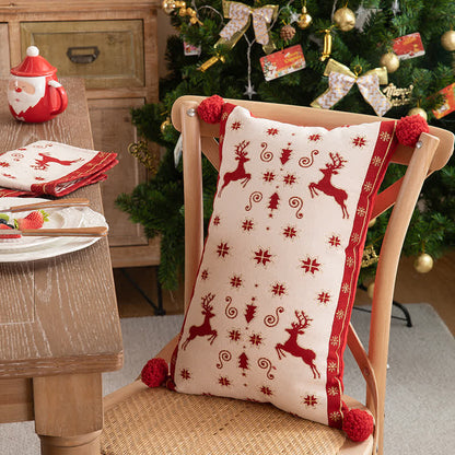 Chemin de table luxueux pour la décoration de Noël
