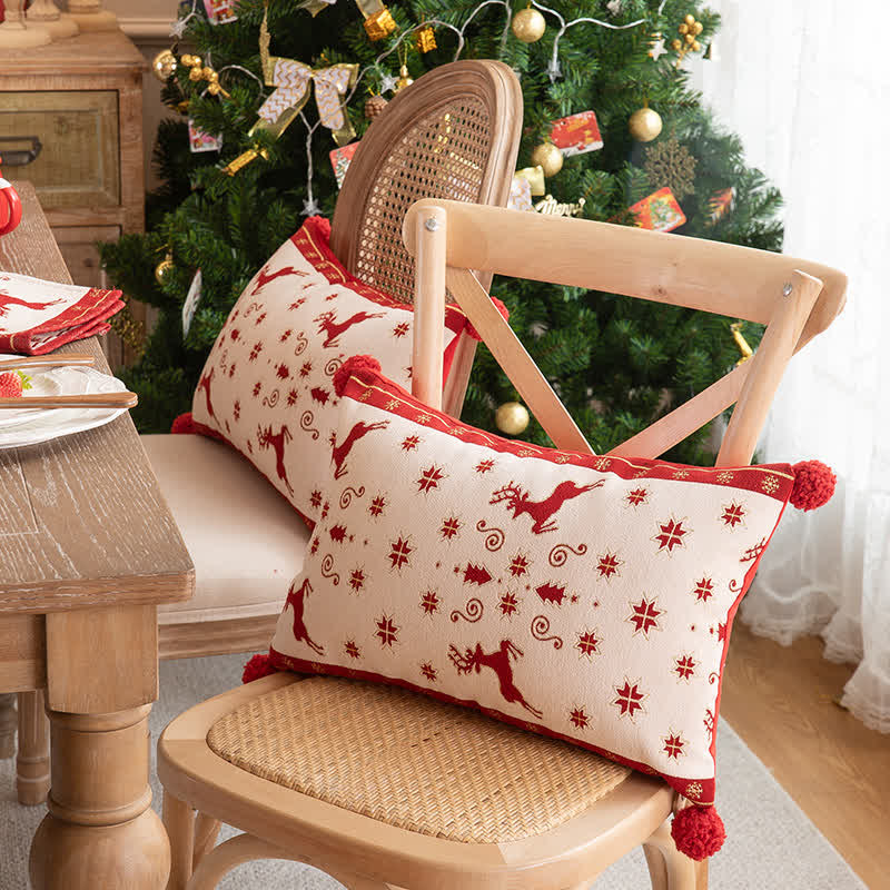 Chemin de table luxueux pour la décoration de Noël