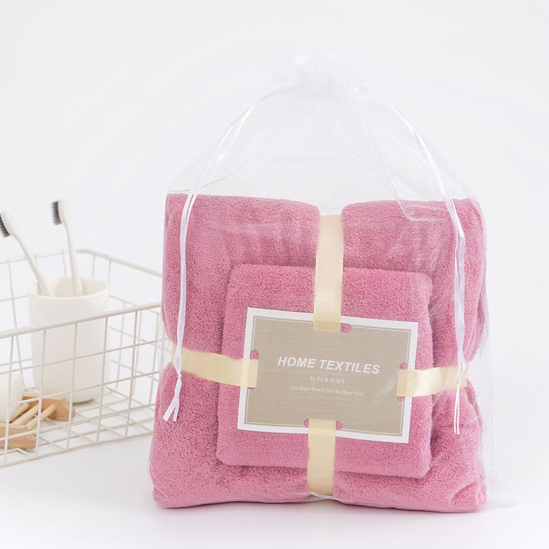 Serviette de bain couleur pure Ownkoti