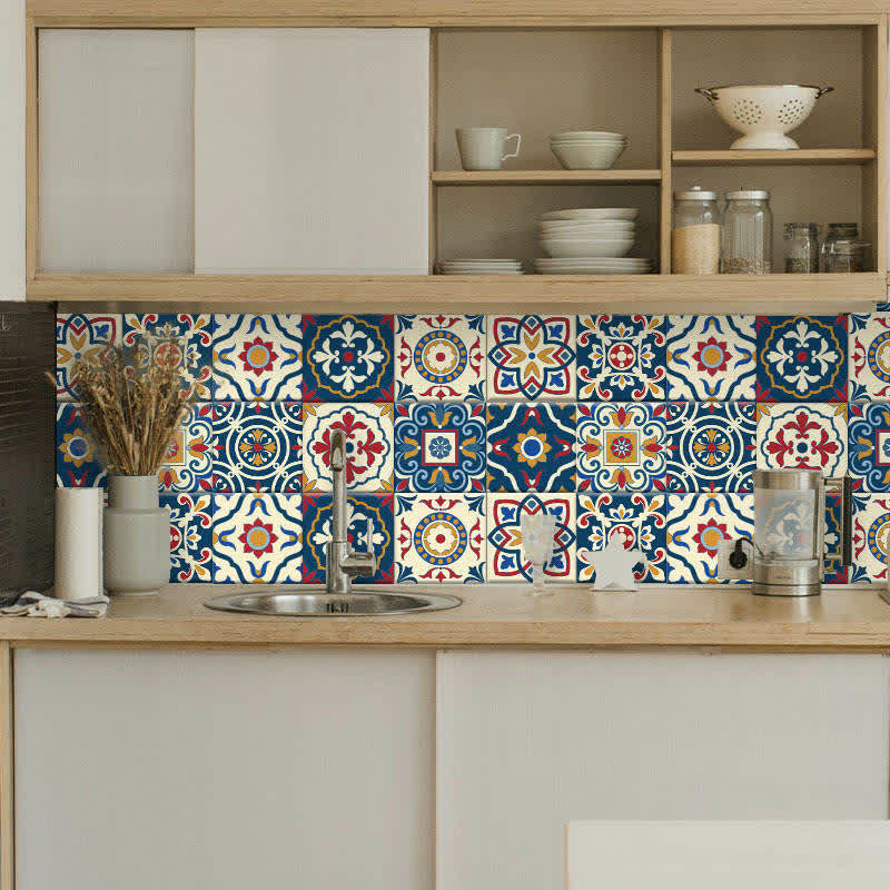 Papier peint adhésif à motifs mixtes Ownkoti (10 pièces)