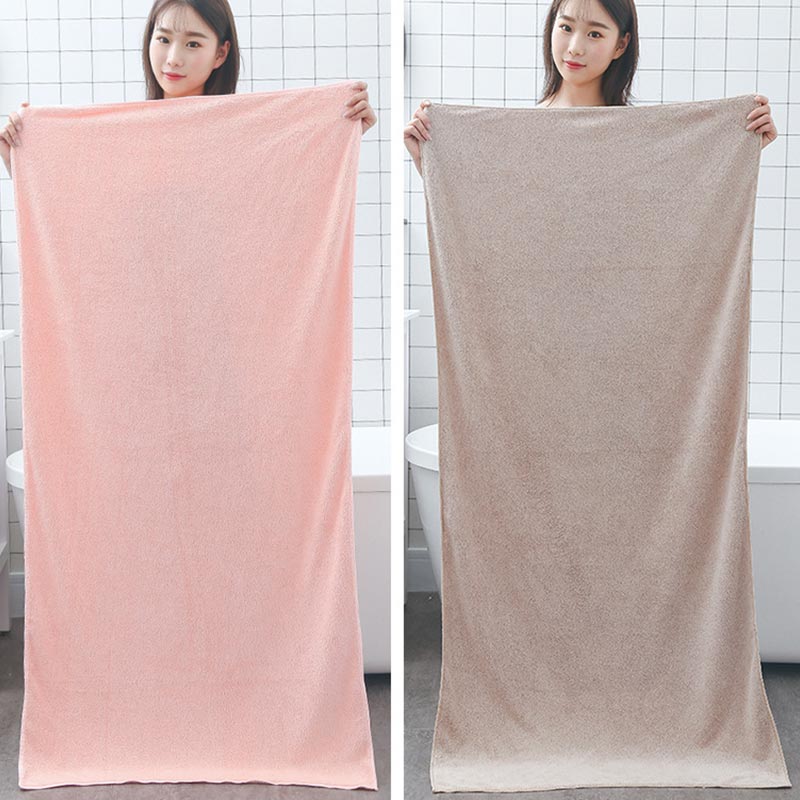Serviette de bain couleur pure Ownkoti