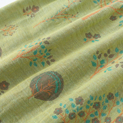 Ensemble de vêtements d'intérieur en coton jacquard avec imprimé feuilles d'arbre - image 13