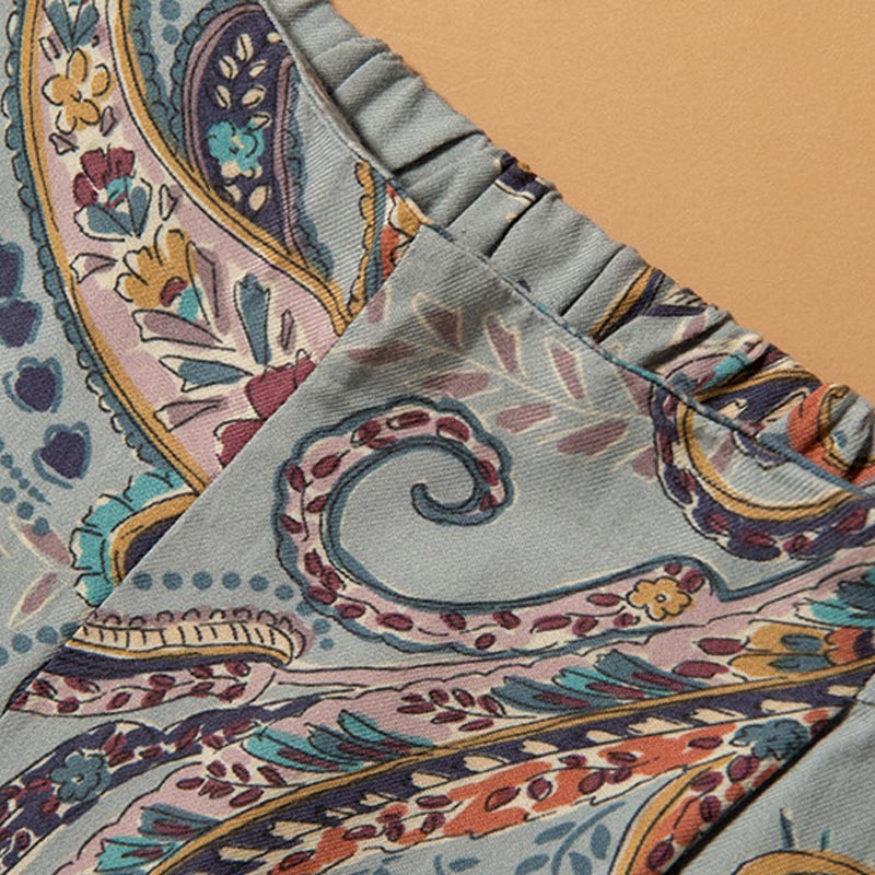 Ensemble de vêtements d'intérieur respirants avec plumes bleues