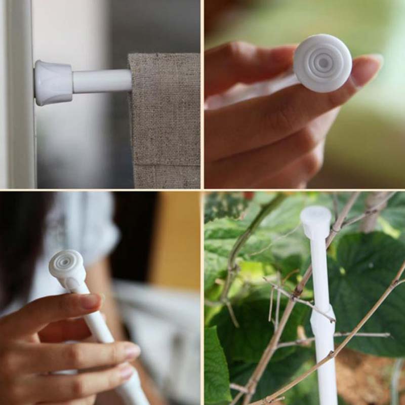 Tringle à rideau télescopique réglable, accessoires pour rideaux