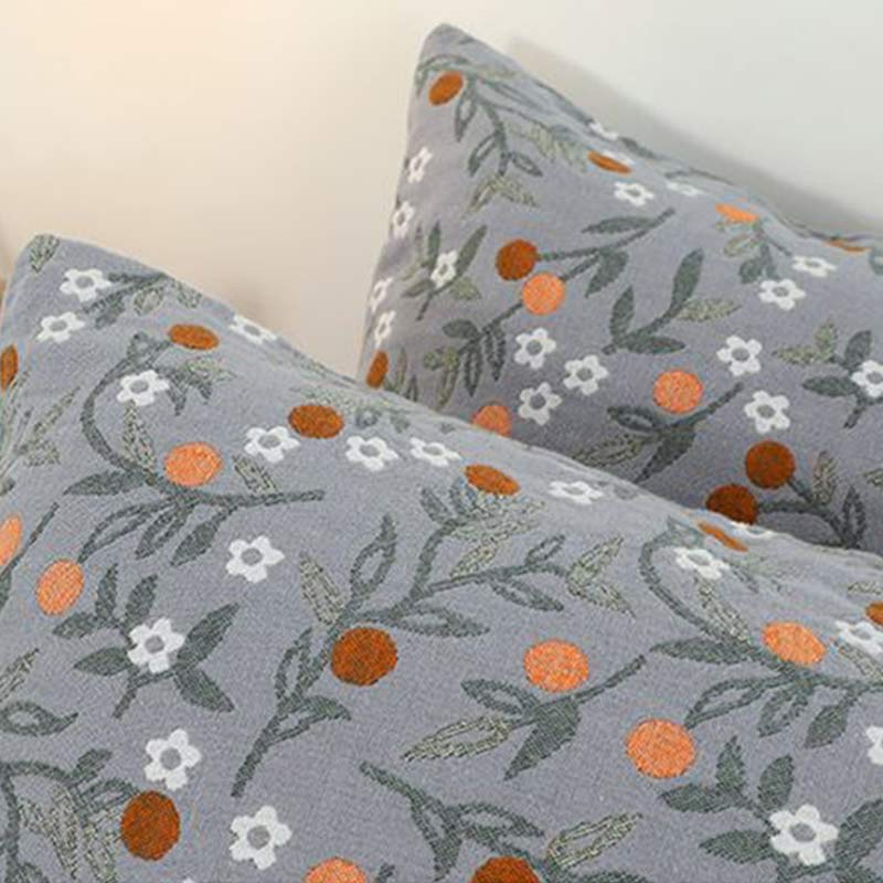 Taies d'oreiller à motif floral Country Ownkoti (lot de 2)