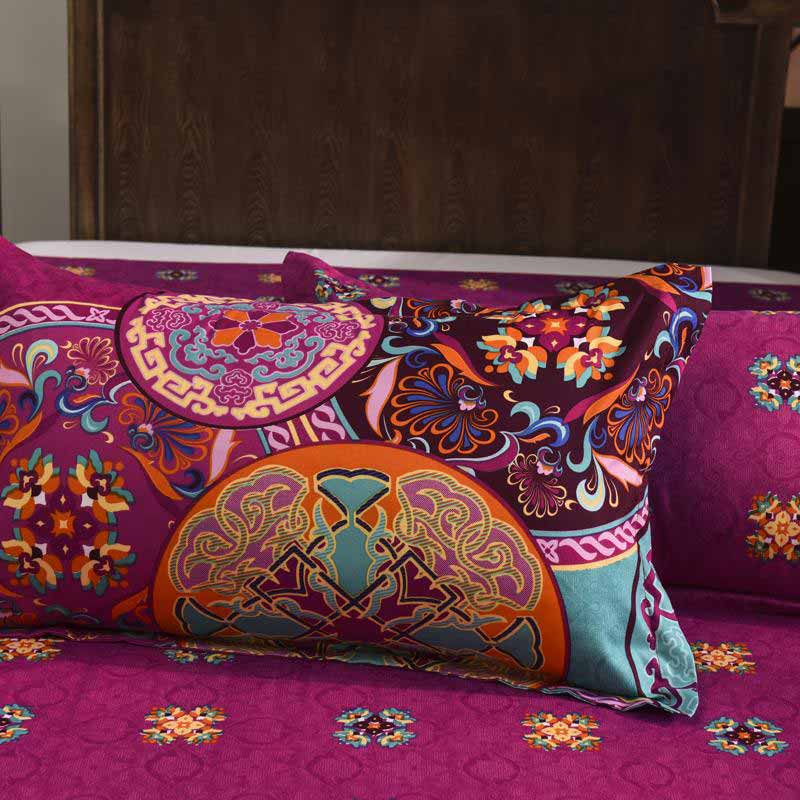 Housse de couette et taie d'oreiller « Juwel Flower »