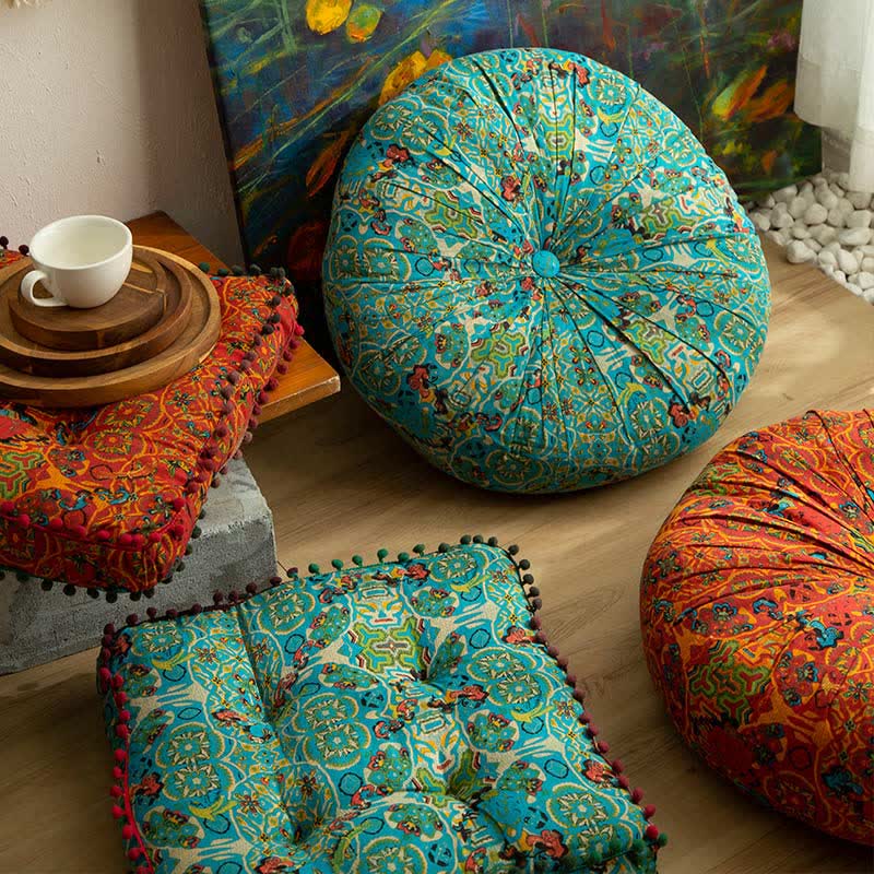 Coussins de chaise de style bohème