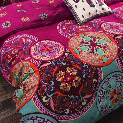 Housse de couette et taie d'oreiller « Juwel Flower »