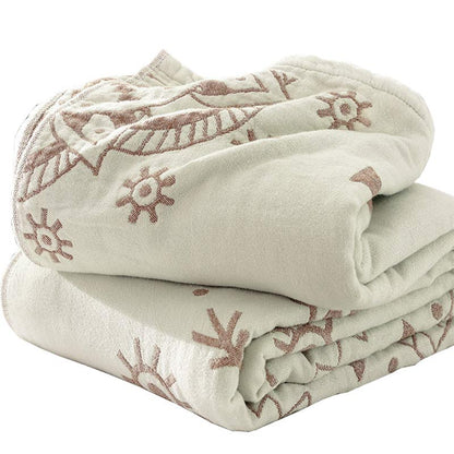 Couette réversible en coton Ownkoti Chic Mandala à motif floral