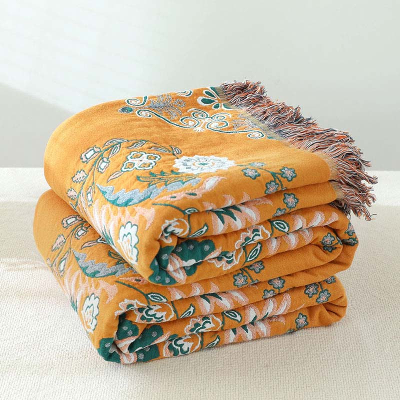 Couette réversible à motif floral Ownkoti pour loisirs