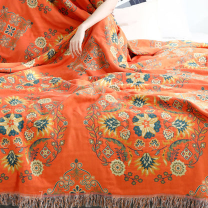 Couette réversible à motif floral Ownkoti pour loisirs