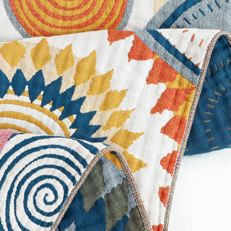 Couverture réversible en coton Ownkoti Nordic