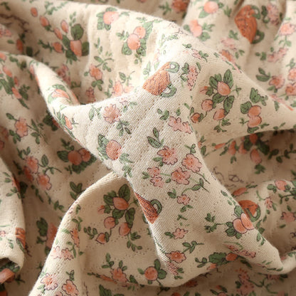 Ensemble de vêtements de détente en coton de style roseraie vintage