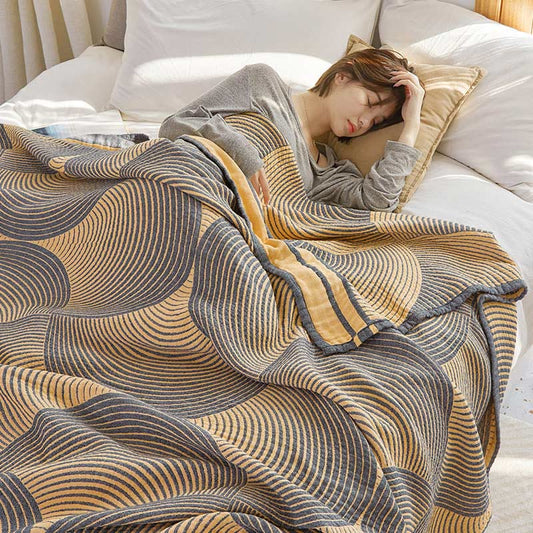 Couette d'été annuelle Ownkoti à quatre couches