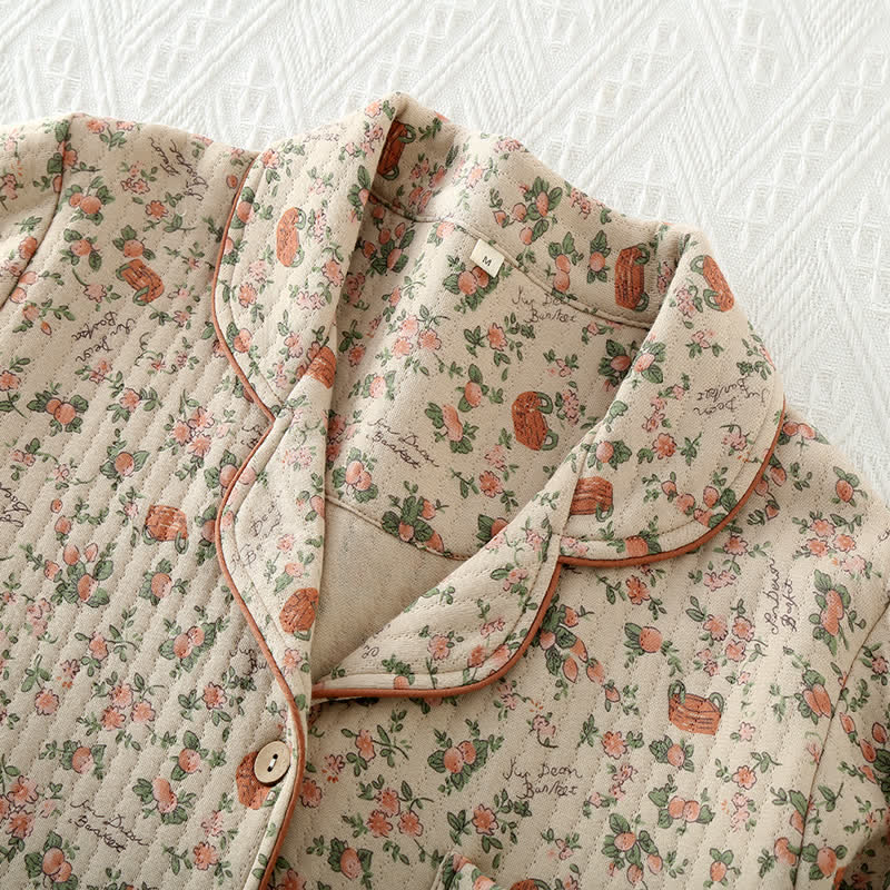 Ensemble de vêtements de détente en coton Rural Rose Air