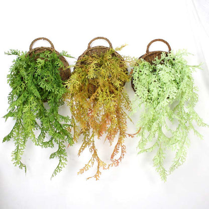 Panier à plantes tissé à la main Ownkoti avec poignée (3 pièces)