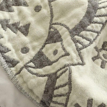 Couette réversible en coton Ownkoti Chic Mandala à motif floral