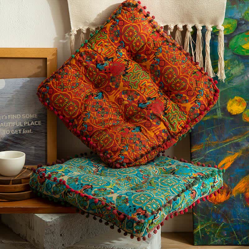 Coussins de chaise de style bohème