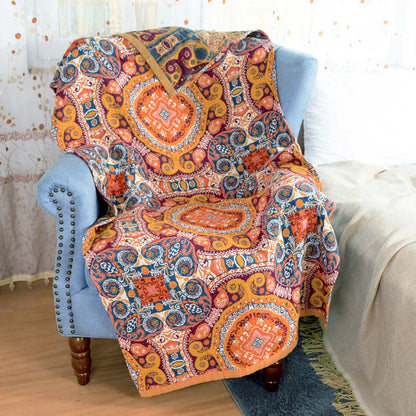Serviette de plage réversible imprimée Ownkoti