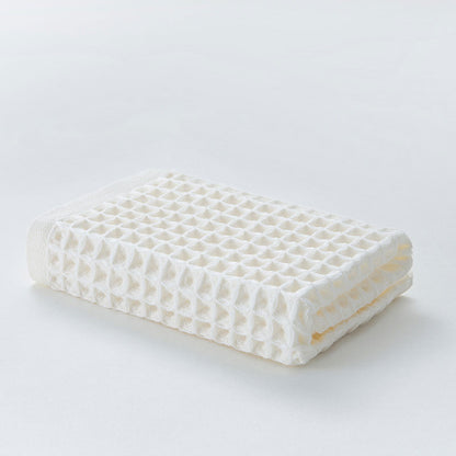 Serviettes en coton gaufré unies Ownkoti (lot de 6)