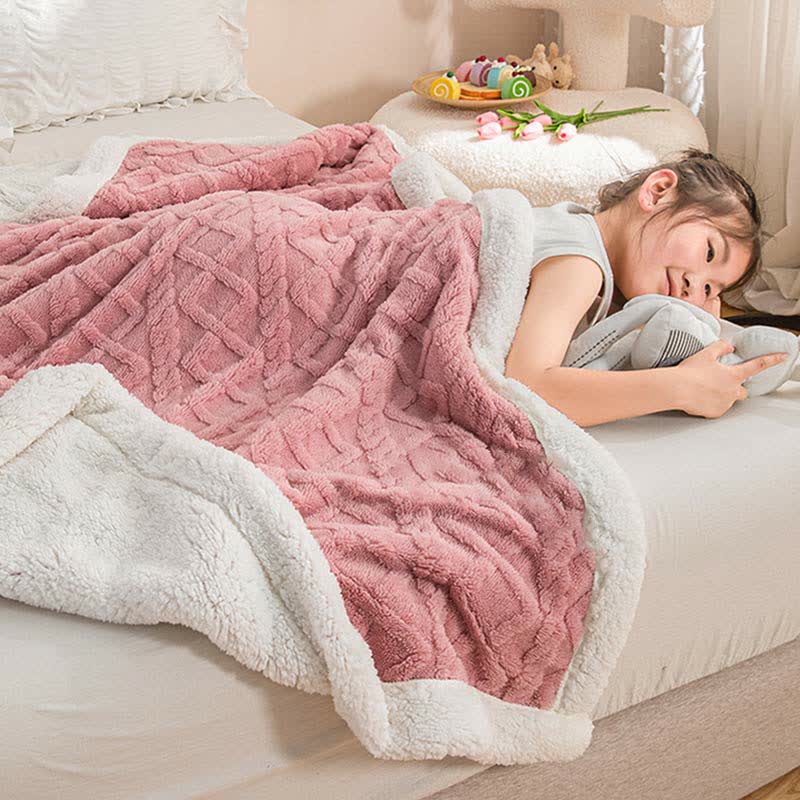 Couverture réversible et moelleuse Ownkoti