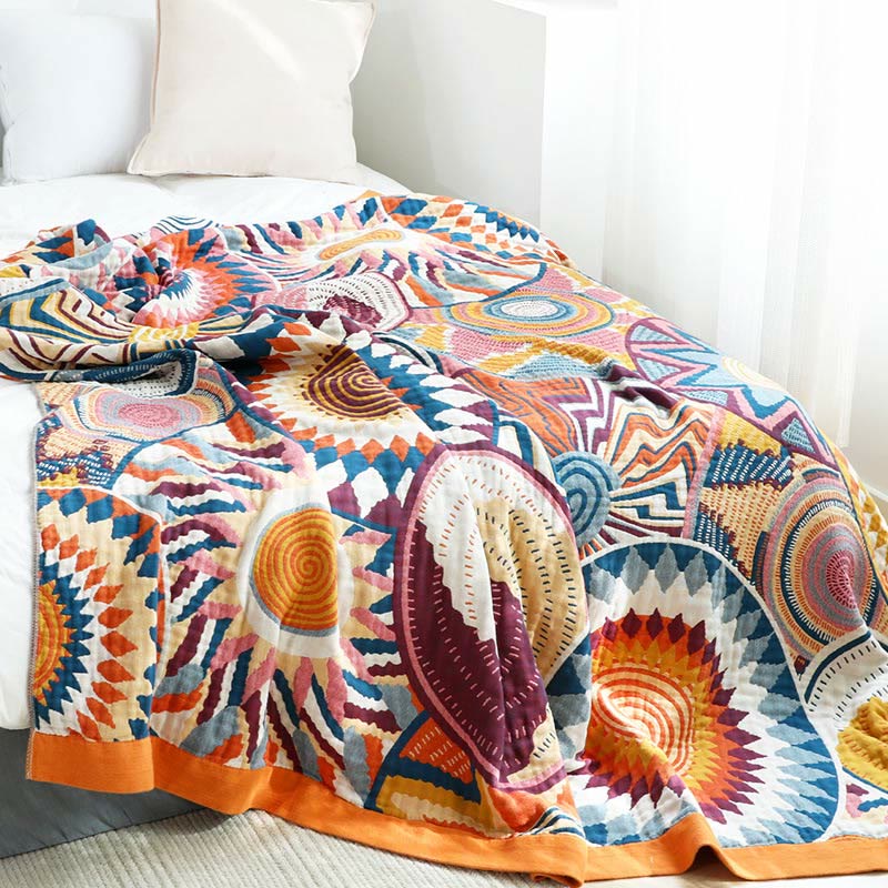 Couverture et serviette de canapé réversibles Ownkoti Nordic