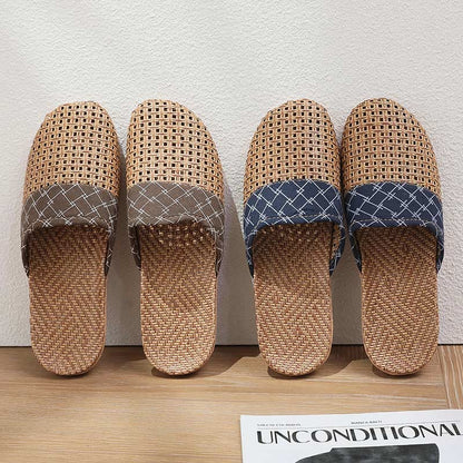 Chaussons plats modernes, creusés et antidérapants