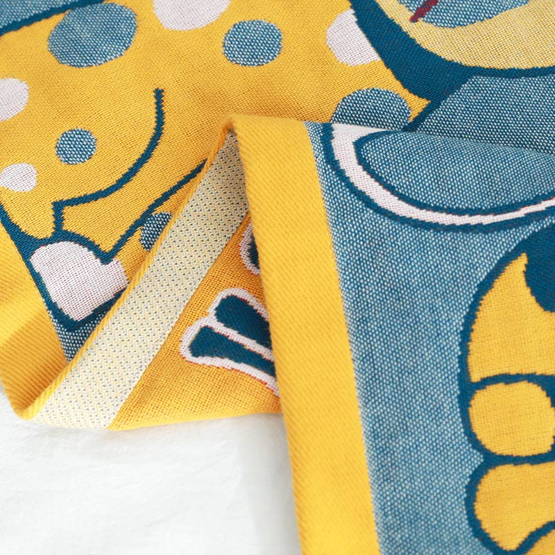 Serviette de bain pour chat Ownkoti en coton, couverture pour bébé