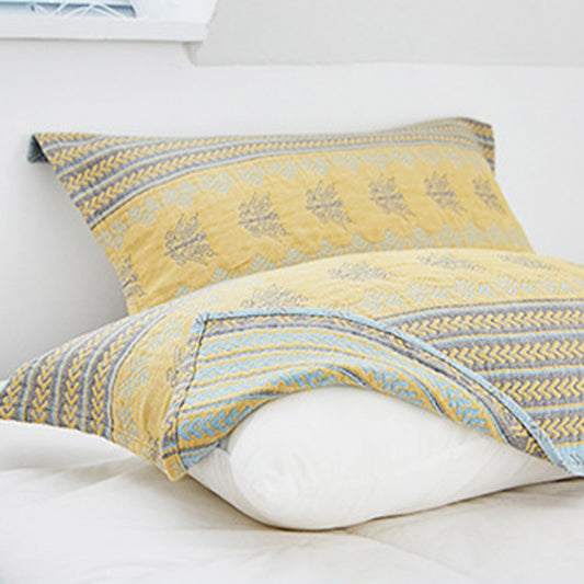Serviette de lit en coton jaune Ownkoti (lot de 2)