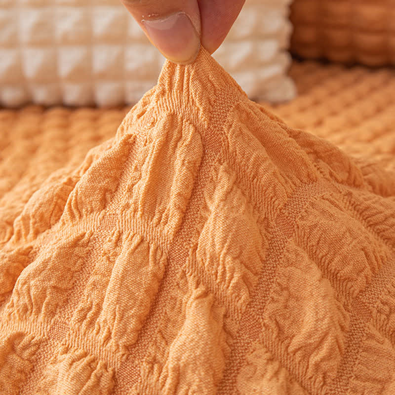 Housse de canapé extensible en seersucker Ownkoti