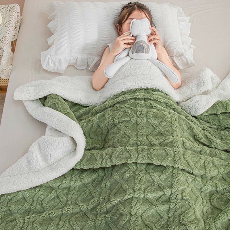 Couverture réversible et moelleuse Ownkoti
