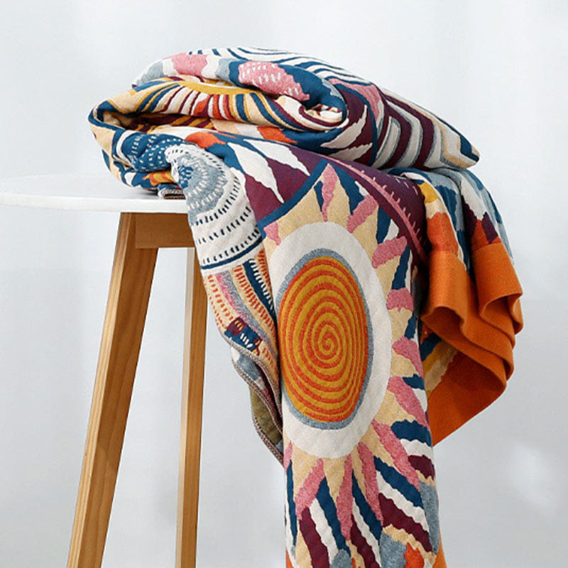 Couverture et serviette de canapé réversibles Ownkoti Nordic