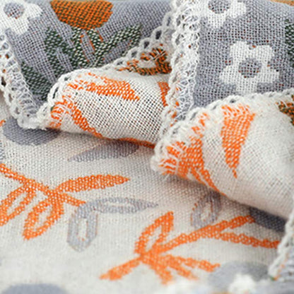 Taies d'oreiller à motif floral Country Ownkoti (lot de 2)