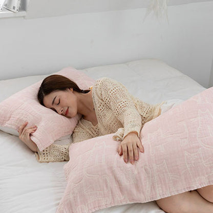 Coussin décoratif en coton imprimé chat Ownkoti (2 pièces)