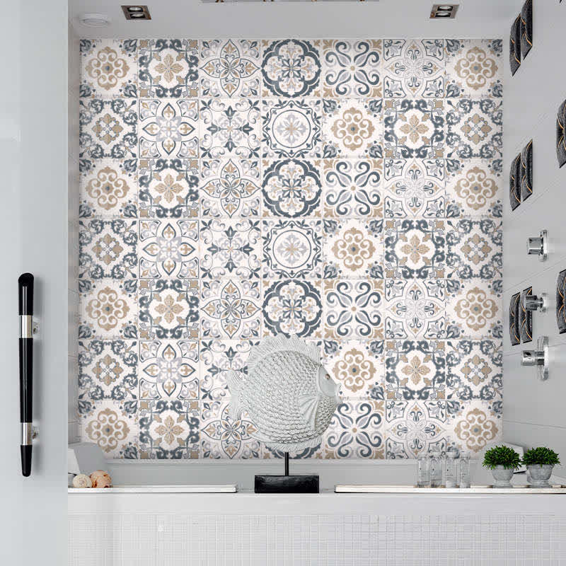 Ownkoti - Autocollants pour papier peint à motifs variés pour la maison (lot de 10)