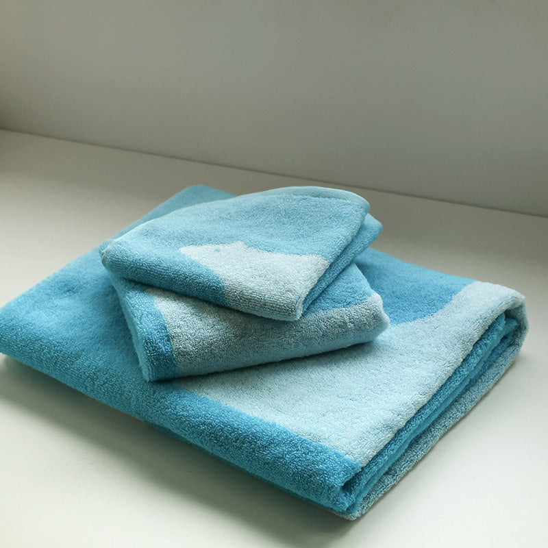 Serviette en coton respirant avec motif ours polaire